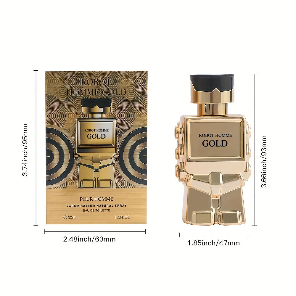30ML - Robot Perfume for Men, Gold