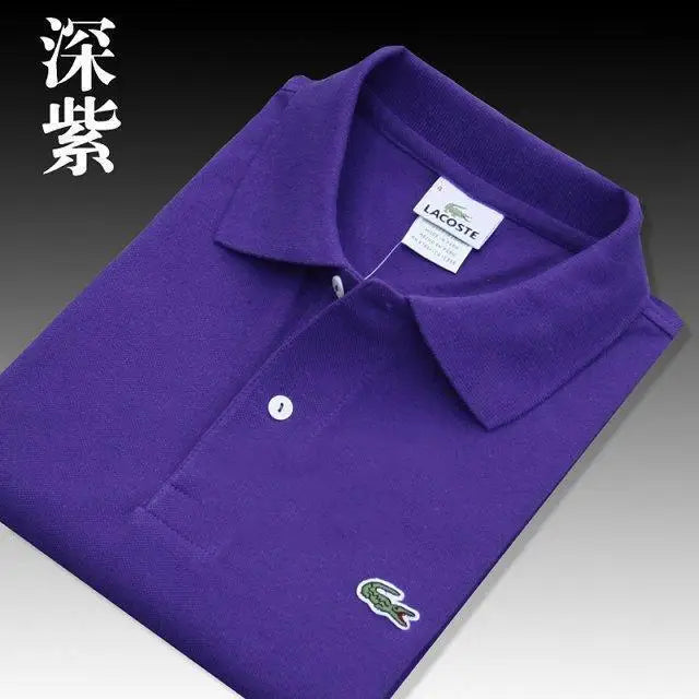 Camisa masculina de verão da marca lacoste