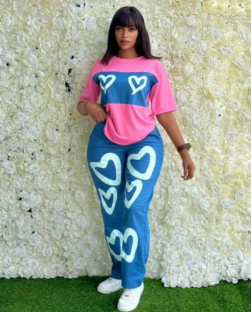 Conjunto de 2 peças femininas