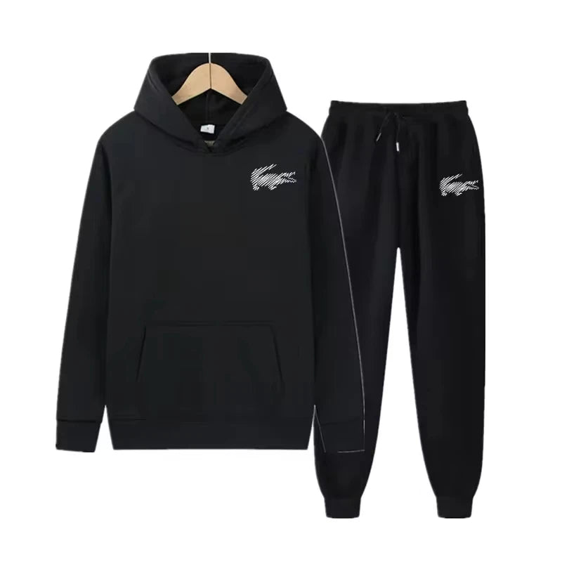 Conjunto de 2 peças de agasalho masculino