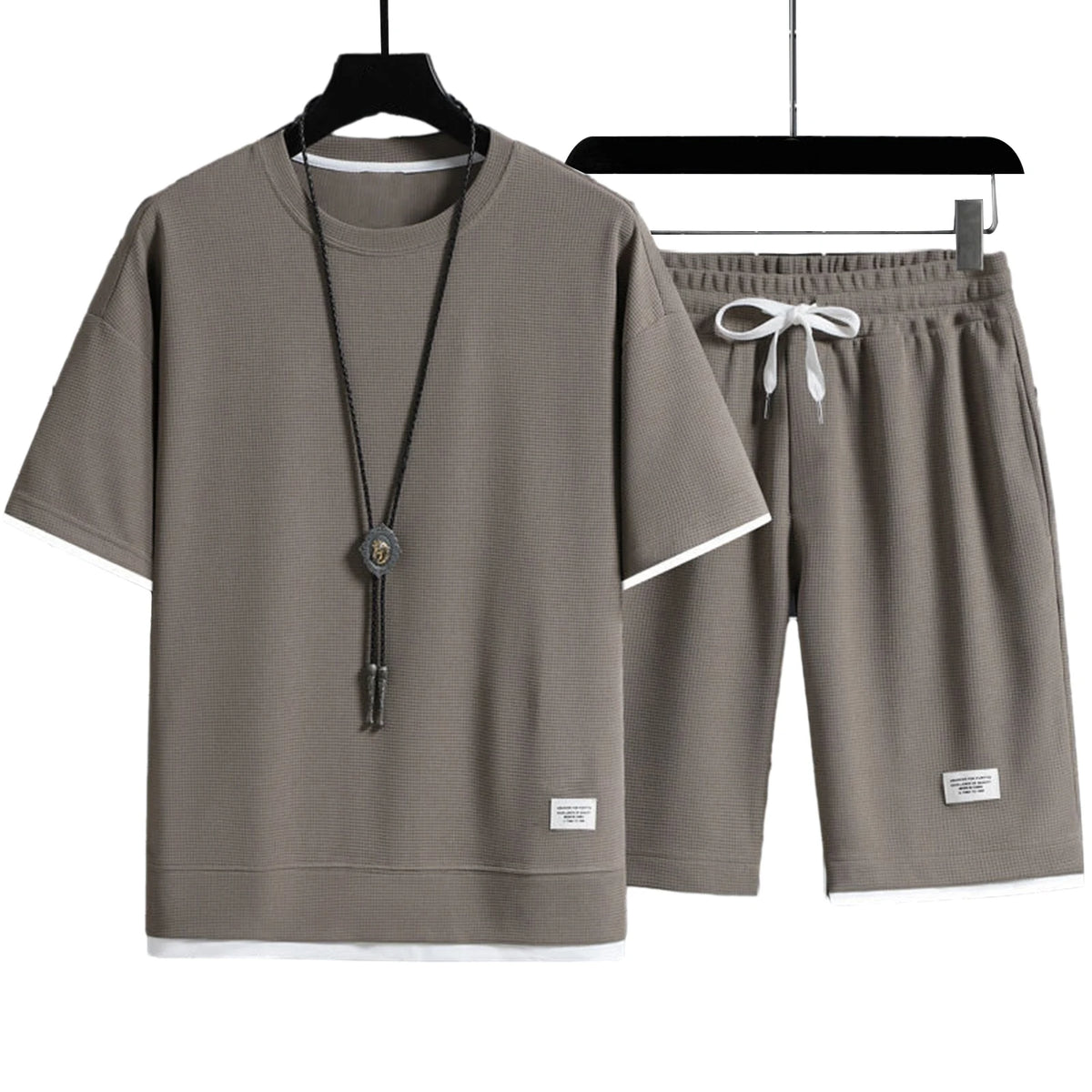 Conjunto de roupas esportivas masculinas