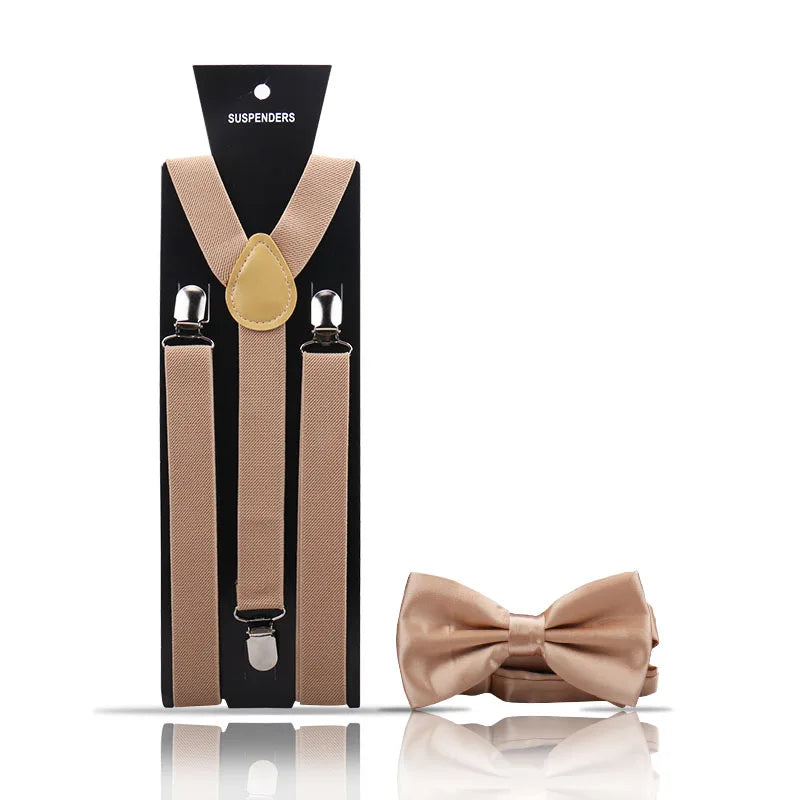 Elegante Moda Masculina Adulto Suspensórios