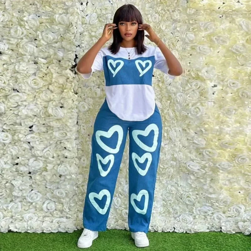 Conjunto de 2 peças femininas