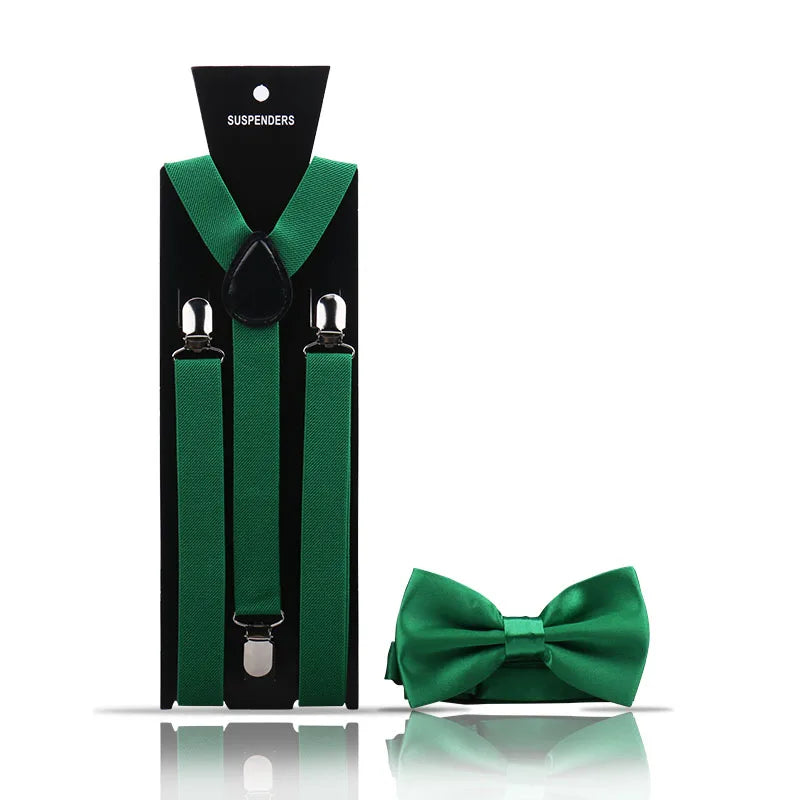 Elegante Moda Masculina Adulto Suspensórios