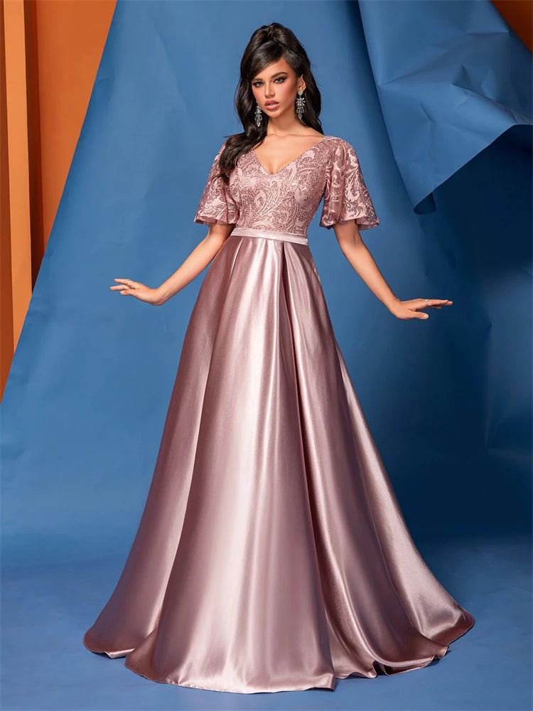 Vestido de Noite Luxo