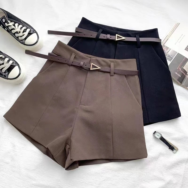 Shorts Com Cinto Vintage