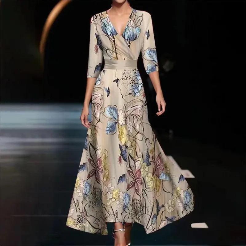 Vestido Boho Maxi Feminino Sexy