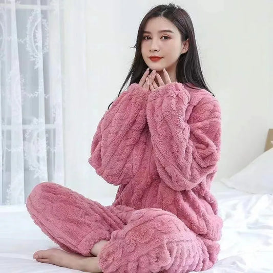 Pijama de flanela quente