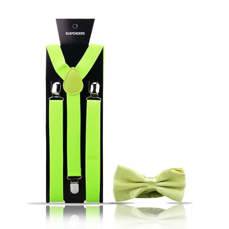 Elegante Moda Masculina Adulto Suspensórios