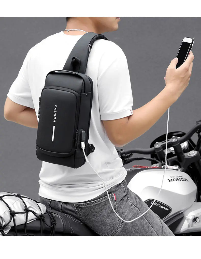 Bolsa de mensageiro masculina
