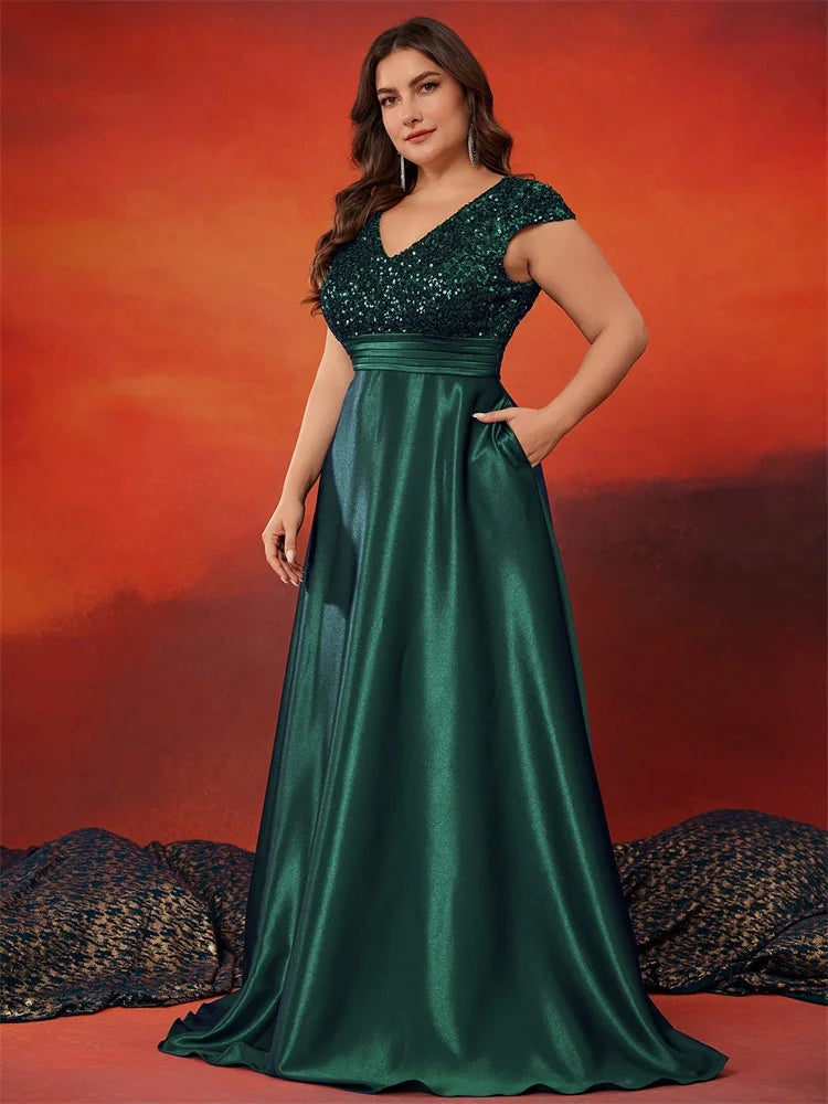 Vestido de Noite Luxo