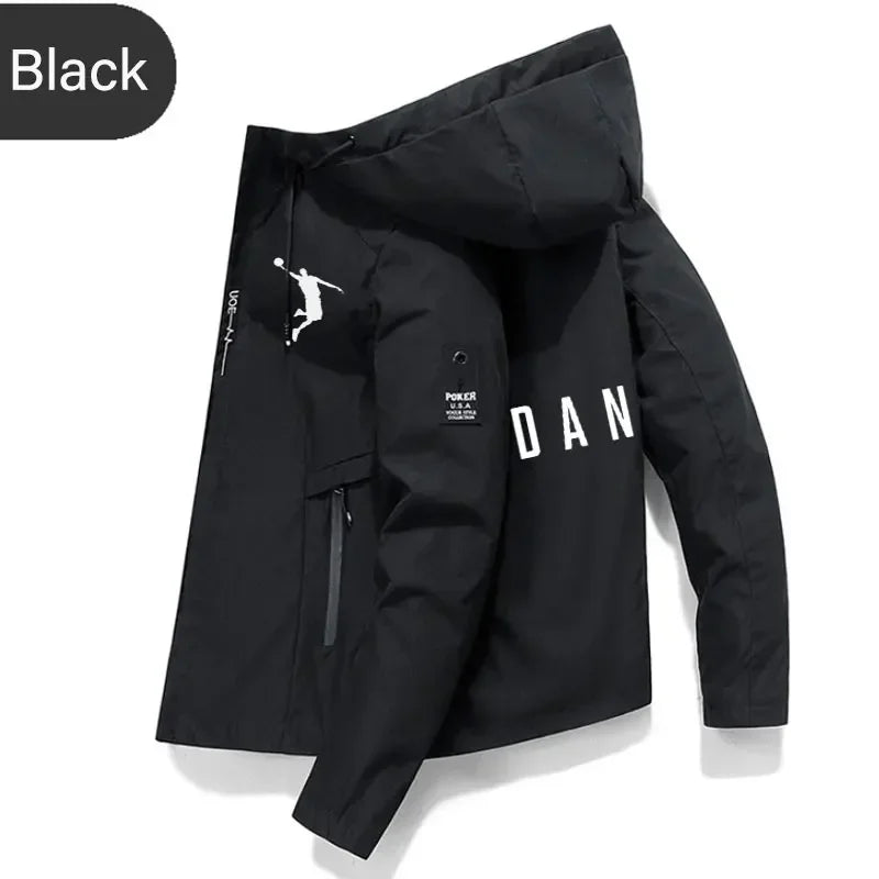 Jaqueta de basquete masculina,