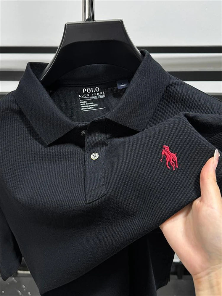 Camisa Polo Masculina de Luxo