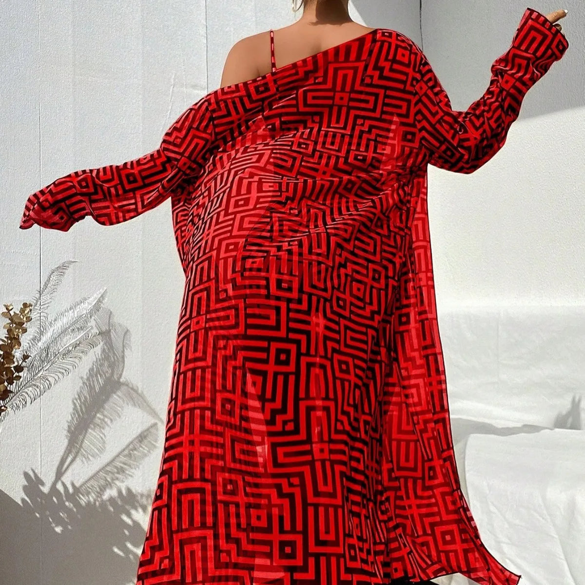 Conjunto de maiôs estampados