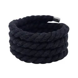 New Fashion 10MM Width Round Linen Shoelaces for Sneakers Suitable Board Shoes Canvas AF1/AJ Shoe Rope Sport Shoelace Decoration