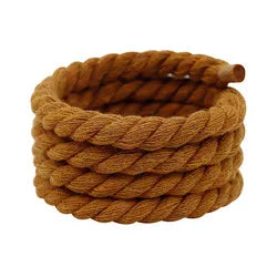 New Fashion 10MM Width Round Linen Shoelaces for Sneakers Suitable Board Shoes Canvas AF1/AJ Shoe Rope Sport Shoelace Decoration
