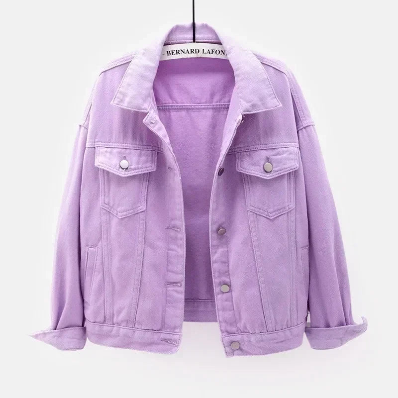 Jaqueta jeans feminina