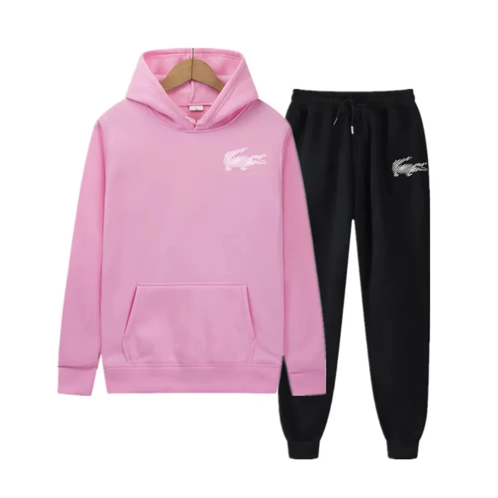 Conjunto de 2 peças de agasalho masculino