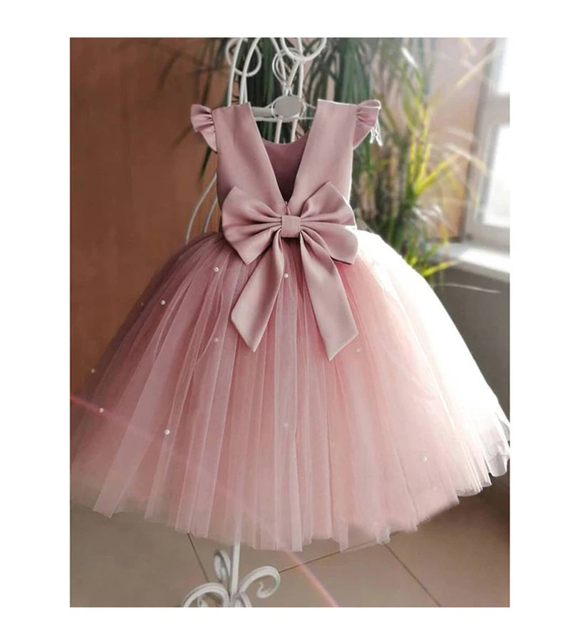 Vestido de princesa para meninas de 2 a 10 anos