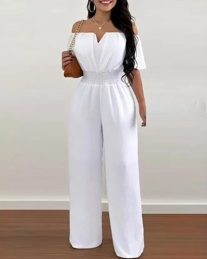 Macacão Moda Tendência Casual Manga