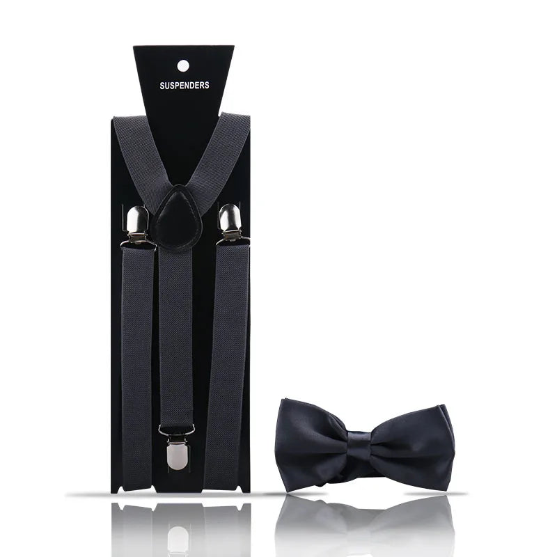 Elegante Moda Masculina Adulto Suspensórios