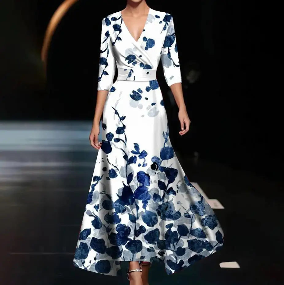 Vestido Boho Maxi Feminino Sexy
