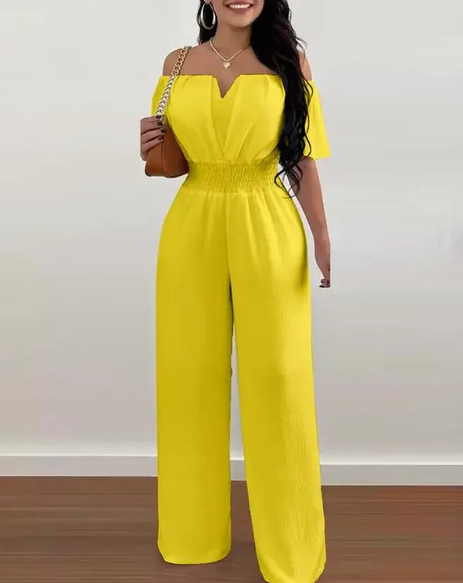Macacão Moda Tendência Casual Manga