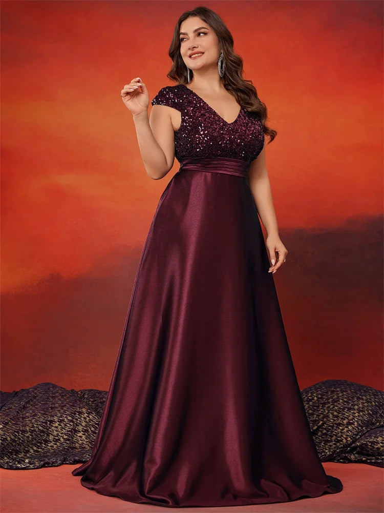 Vestido de Noite Luxo