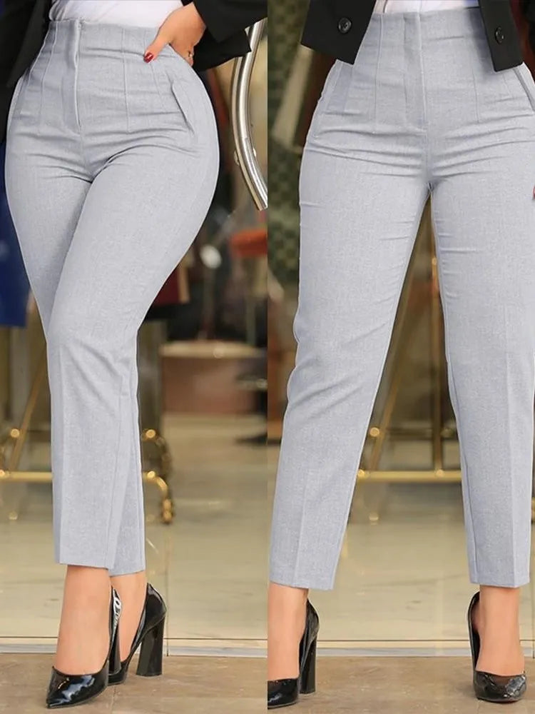 Fashion Casual Black Long Pant New Women's