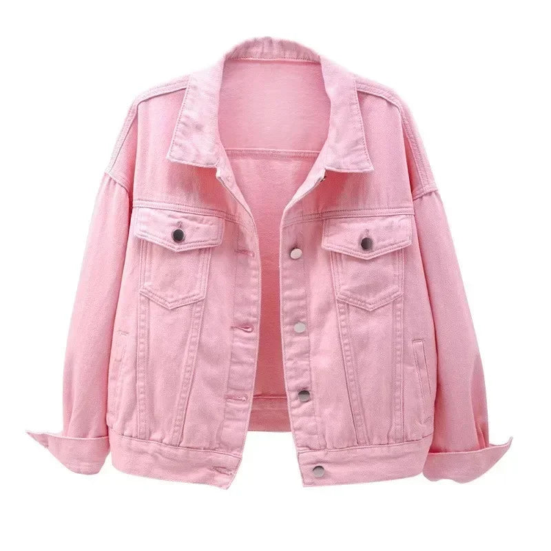 Jaqueta jeans feminina