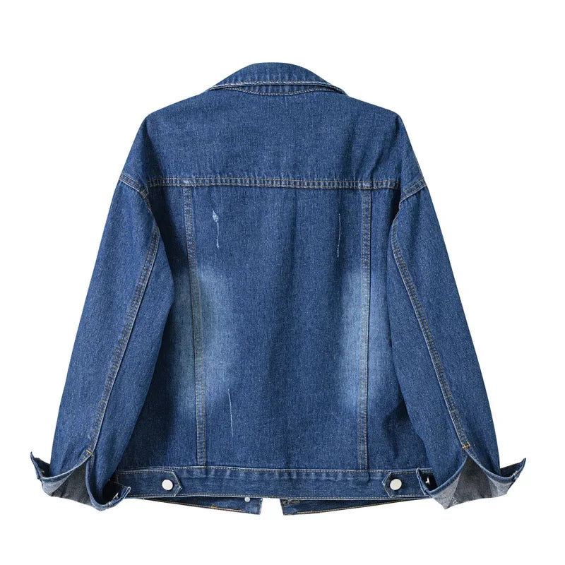 Jaqueta jeans feminina