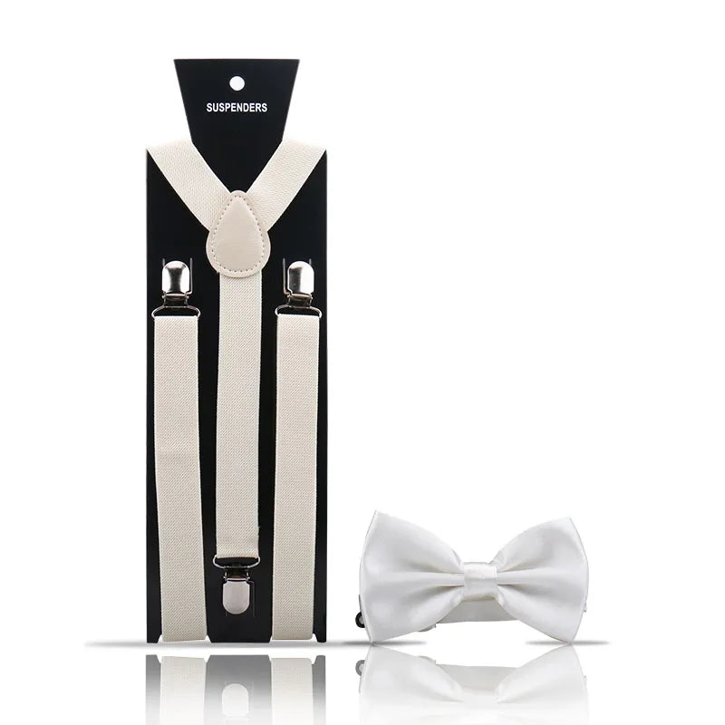 Elegante Moda Masculina Adulto Suspensórios