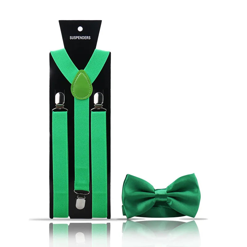 Elegante Moda Masculina Adulto Suspensórios