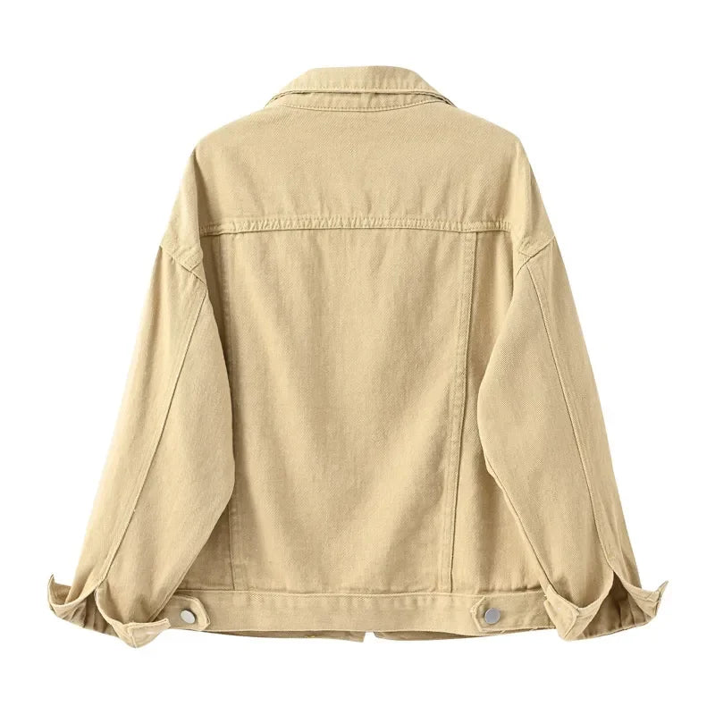 Jaqueta jeans feminina