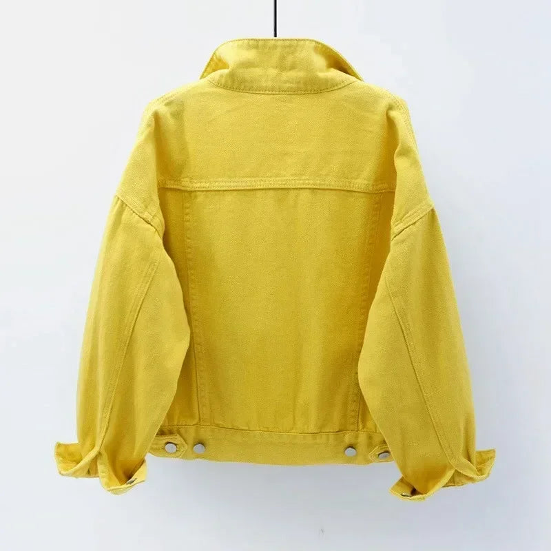 Jaqueta jeans feminina