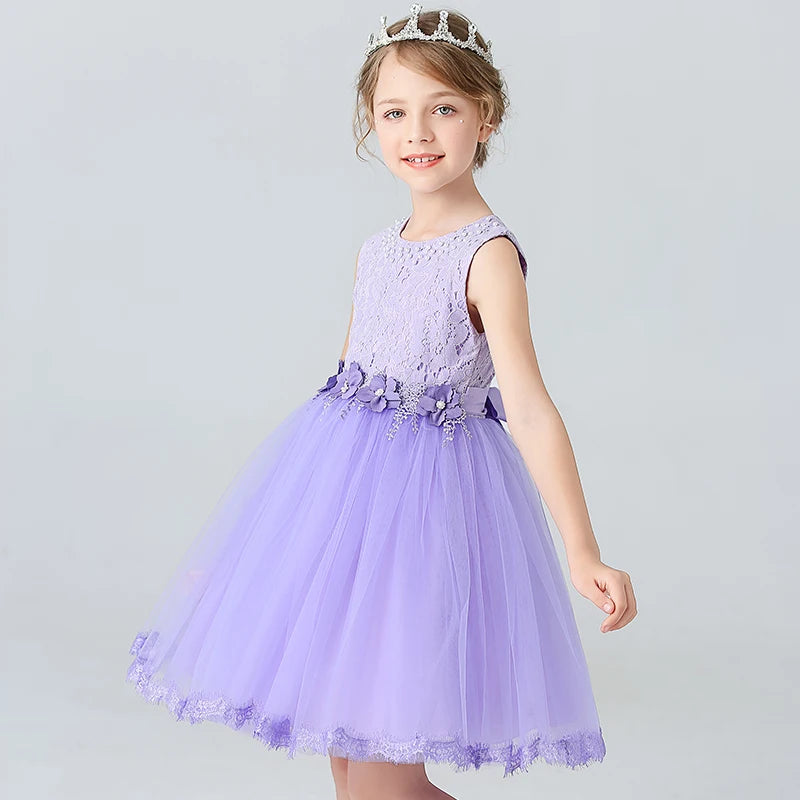 Vestido de princesa infantil