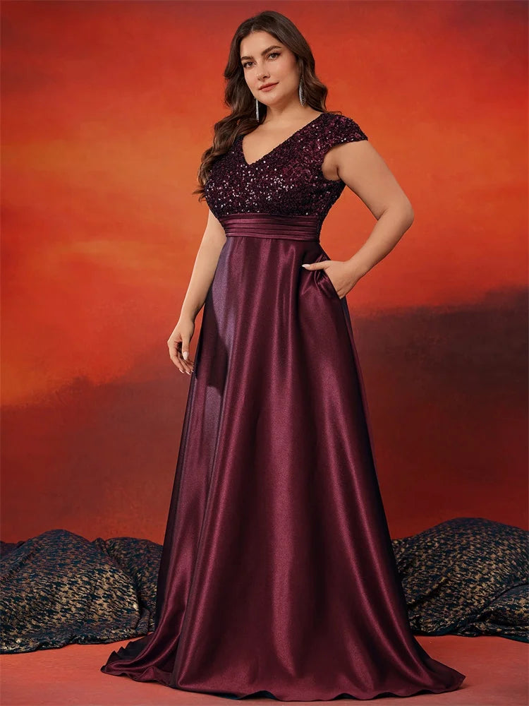 Vestido de Noite Luxo