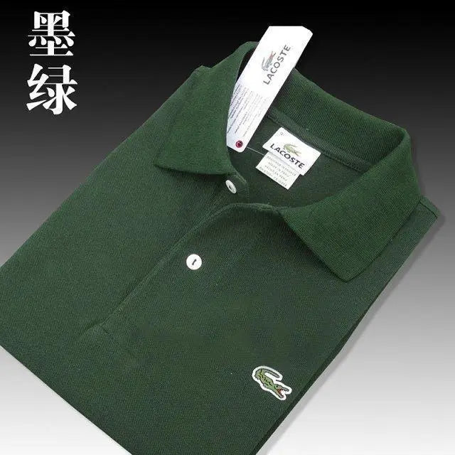 Camisa masculina de verão da marca lacoste