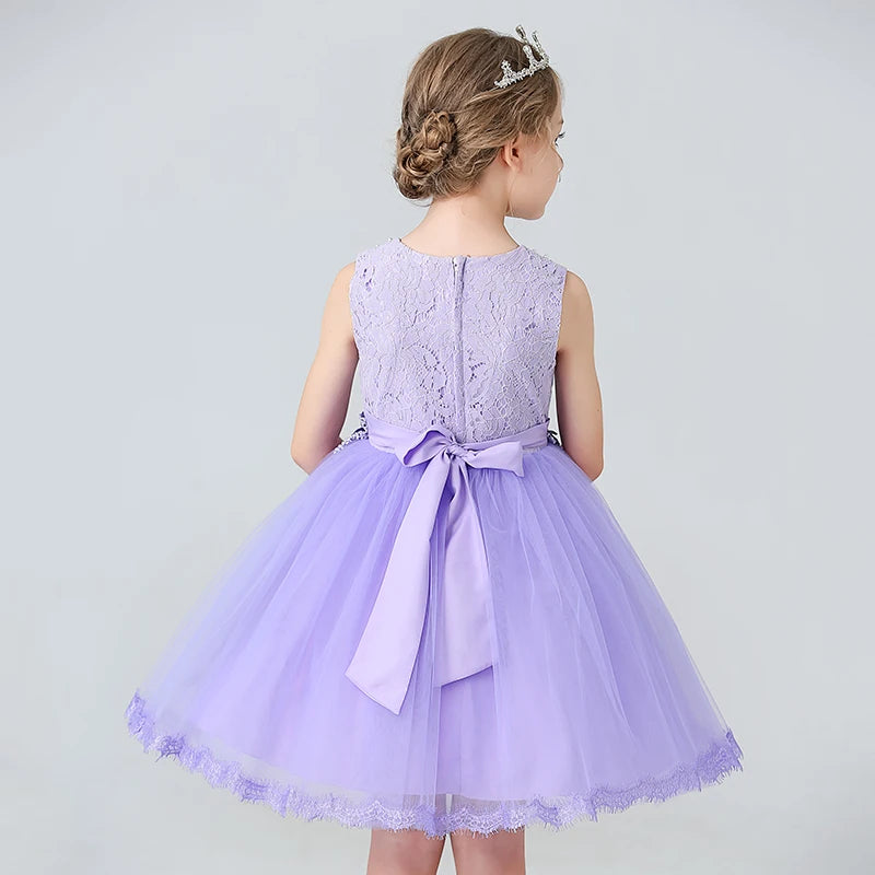 Vestido de princesa infantil