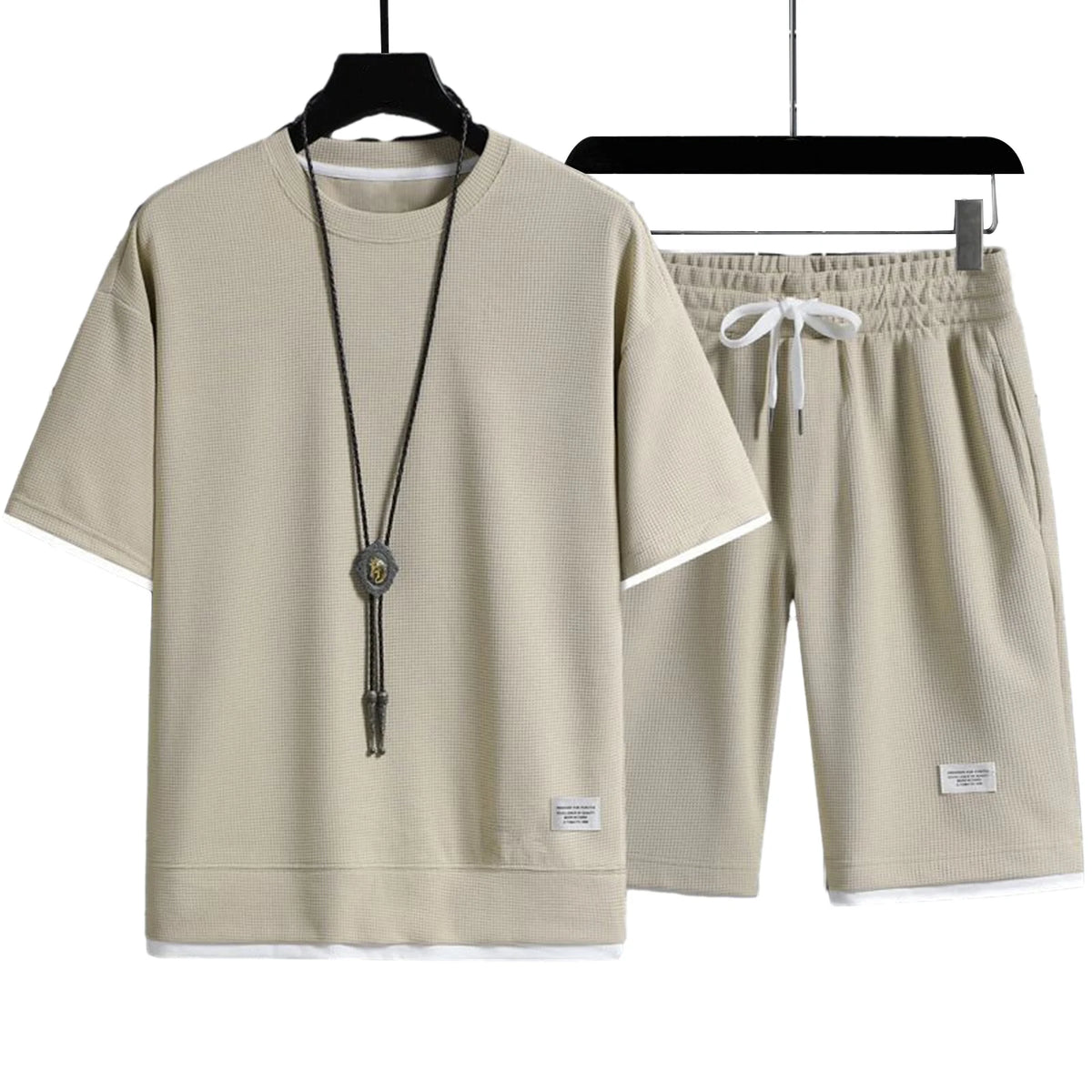 Conjunto de roupas esportivas masculinas