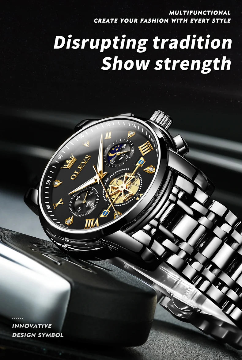 OLEVS Men's Watches Classic Multifunctional