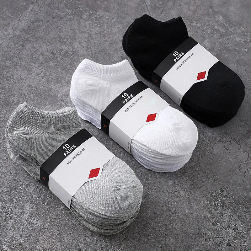 5 pares de meias masculinas