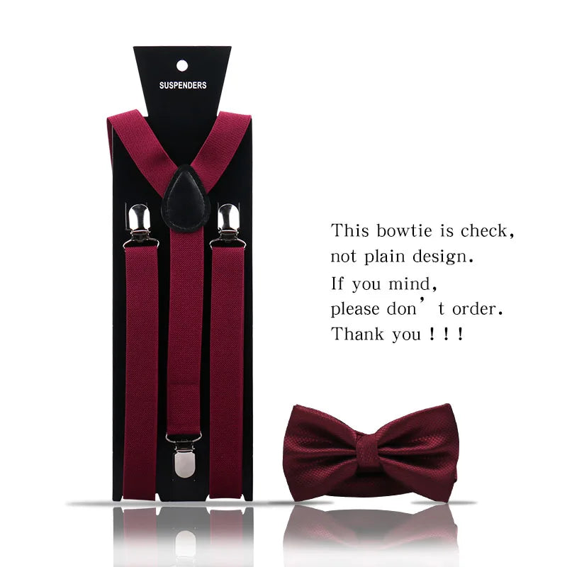 Elegante Moda Masculina Adulto Suspensórios