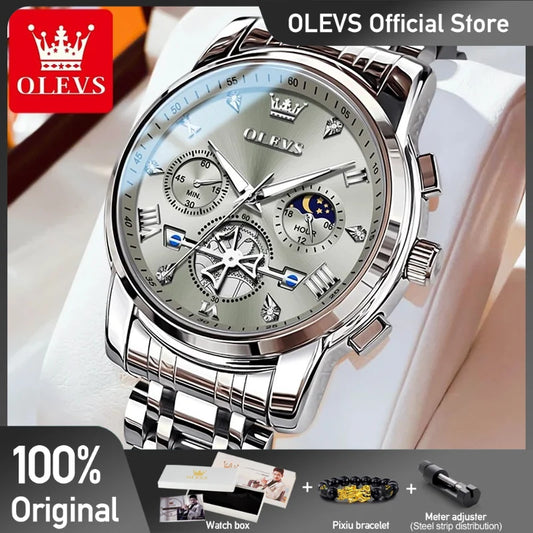 OLEVS Men's Watches Classic Multifunctional