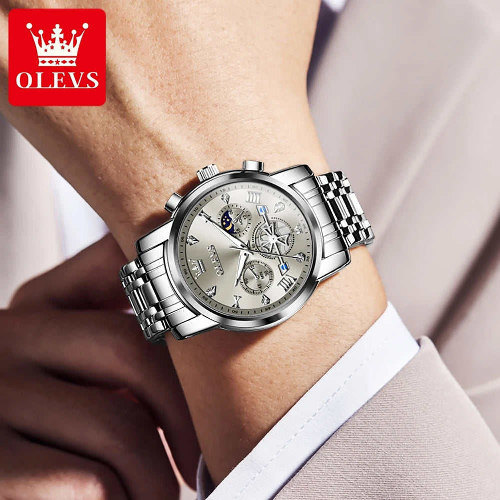 OLEVS Men's Watches Classic Multifunctional