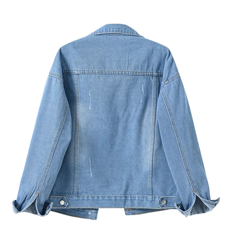 Jaqueta jeans feminina