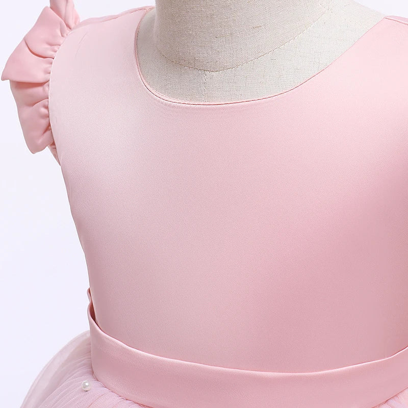 Vestido de princesa para meninas de 2 a 10 anos