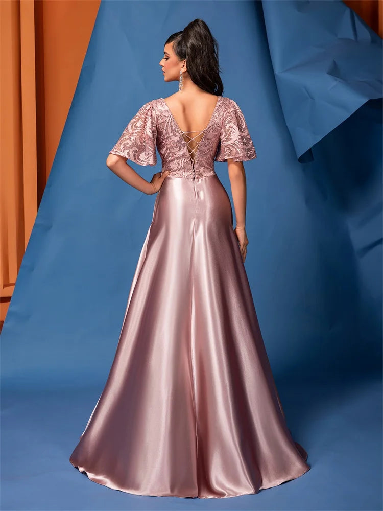 Vestido de Noite Luxo