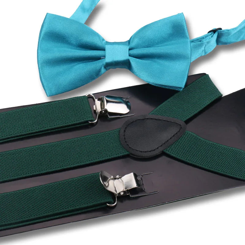 Elegante Moda Masculina Adulto Suspensórios