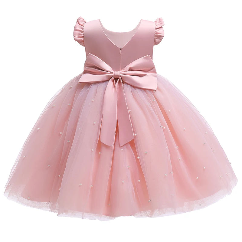 Vestido de princesa para meninas de 2 a 10 anos